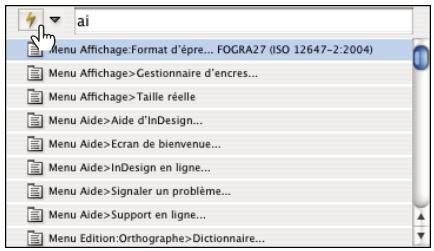 ADOBE INCOPY CS5 - Utilisation de la commande Application rapide - 1