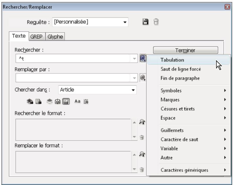 ADOBE INCOPY CS5 - Pour rechercher et remplacer du texte - 1