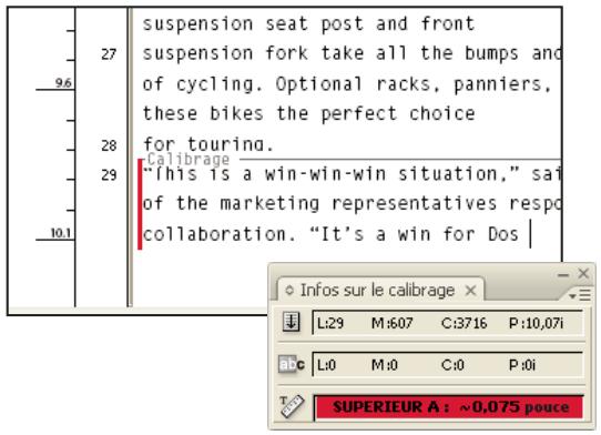 ADOBE INCOPY CS5 - Calibrage de texte - 2