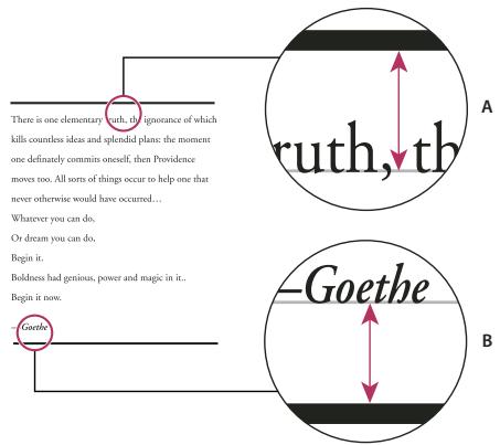 ADOBE INCOPY CS5 - Ajout de filets au-dessus ou au-dessous des paragraphes - 1