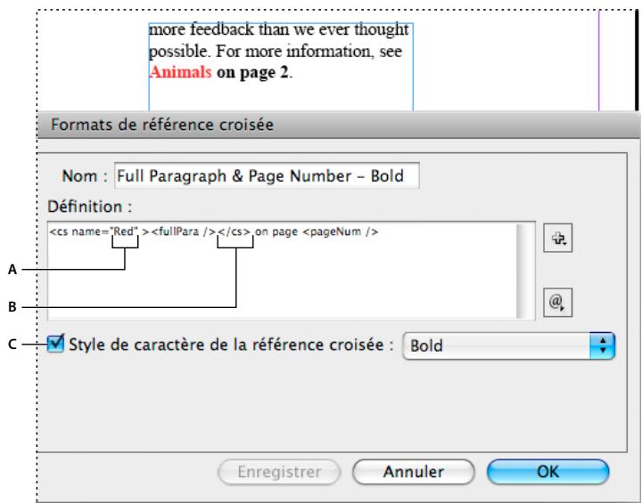 ADOBE INCOPY CS5 - Application de styles de caractères à des références croisées - 1