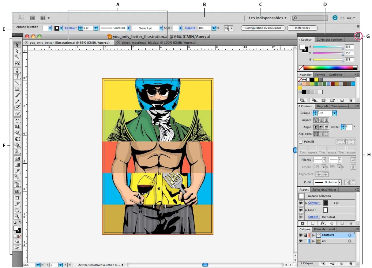 ADOBE INCOPY CS5 - Présentation de l'espace de travail - 1