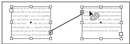 ADOBE INDESIGN CS3 - Pour supprimer des liens entre des blocs de texte - 1