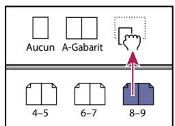 ADOBE INDESIGN CS3 - Pour creer un gabarit à partir d'une page ou d'une planche existante - 1
