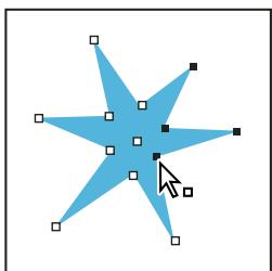 ADOBE INDESIGN CS3 - Pour sélectionner un trace ou des points sur un tracé - 2
