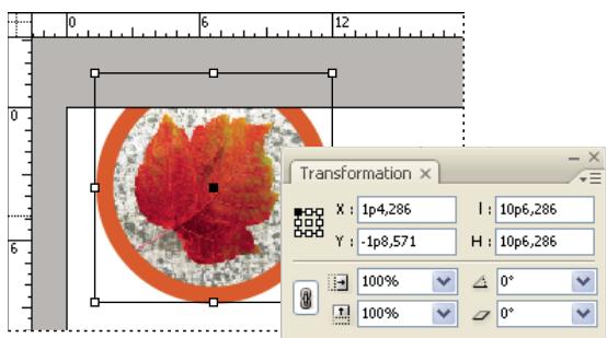 ADOBE INDESIGN CS3 - Pour mesurer la position des objets sélectionnés - 1