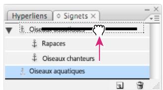 ADOBE INDESIGN CS3 - Pour organiser, regrouper et trier les signets - 1