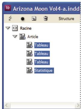 ADOBE INDESIGN CS3 - Insertion d'un élément parent - 1