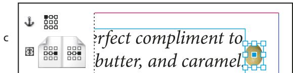 ADOBE INDESIGN CS3 - Placement d'un object ancre selon des options personalisées - 3