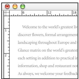 ADOBE INDESIGN CS3 - A propos des règles et unités de mesure - 2