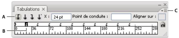 ADOBE INDESIGN CS3 - Répéter des tabulations - 1