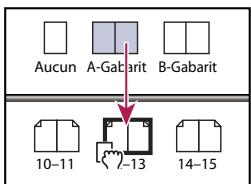 ADOBE INDESIGN CS3 - Pour appliquer un gabarit à la page ou planche d'un document - 2