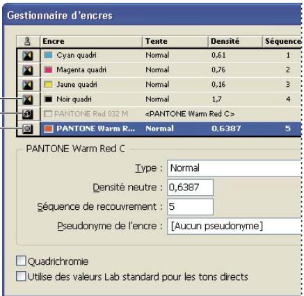 ADOBE INDESIGN CS3 - Présentation du gestionnaire d'encres - 1