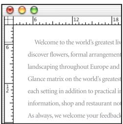 ADOBE INDESIGN CS3 - A propos des règles et unités de mesure - 3