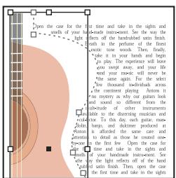 ADOBE INDESIGN CS3 - Modification de la forme d'un habillage - 2