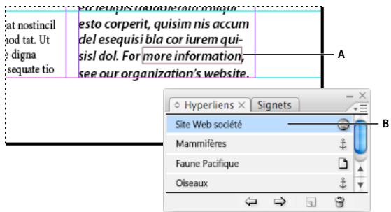 ADOBE INDESIGN CS3 - Creation d'hyperliens - 1