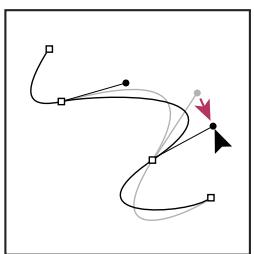 ADOBE INDESIGN CS3 - Réglage de la position ou de la forme des segments courbes - 4