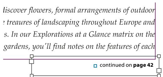 ADOBE INDESIGN CS3 - Numérorotation automatique des pages pour les sauts d'article - 2