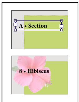 ADOBE INDESIGN CS3 - A propos des gabarits, de l'ordre de superposition et des calques - 2
