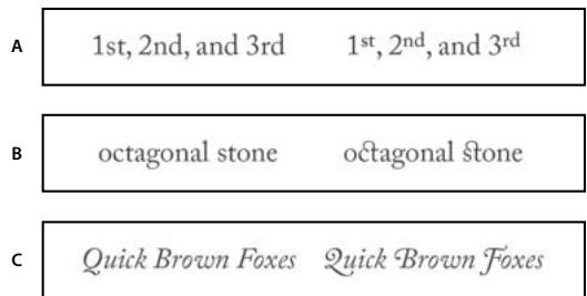 ADOBE INDESIGN CS3 - Polices OpenType - 2