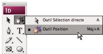 ADOBE INDESIGN CS3 - Recadrage du contenu à l'aide de l'outil Position - 1