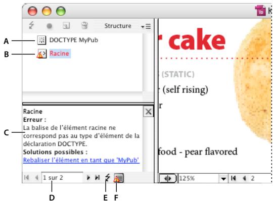 ADOBE INDESIGN CS3 - Pour valider la structure XML - 1