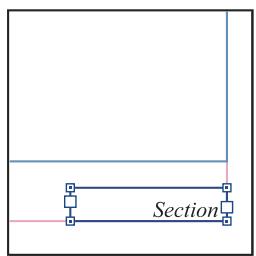 ADOBE INDESIGN CS3 - Pourdéfinir un numero de section mis à jour automatiquement - 1