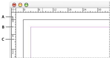 ADOBE INDESIGN CS3 - A propos des règles et unités de mesure - 1