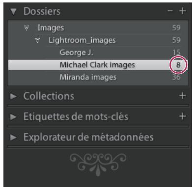 ADOBE LIGHTROOM - Accès aux photos par dossiers - 1