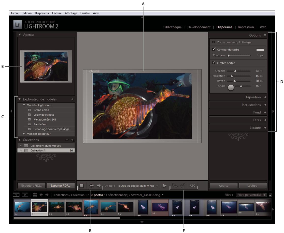 ADOBE LIGHTROOM 2 - Création de diaporamas : flux de production de base - 1