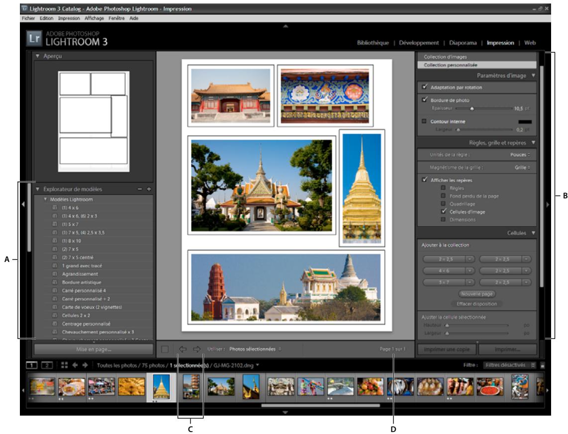 ADOBE LIGHTROOM 3 - Impression de photos : flux de production de base - 1