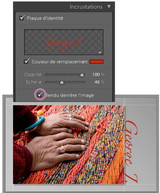 ADOBE LIGHTROOM 3 - Ajout de votre plaque d'identité à un diaporama - 1