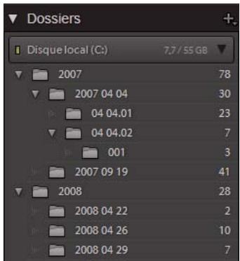ADOBE LIGHTROOM 3 - Création et gestion de dossiers - 1