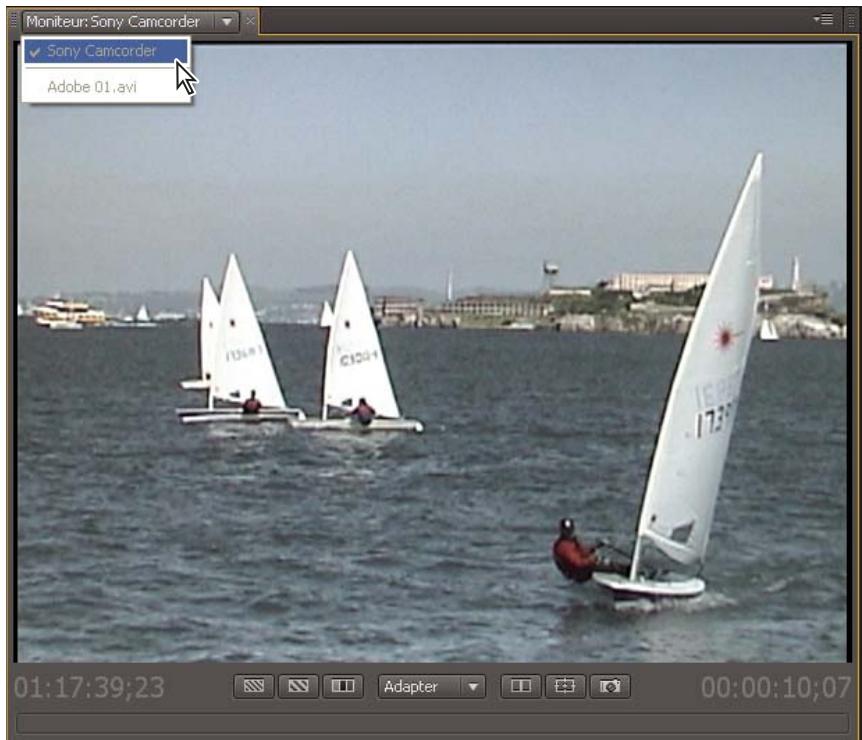 ADOBE ONLOCATION CS4 - Branchement d'une seule caméra - 1