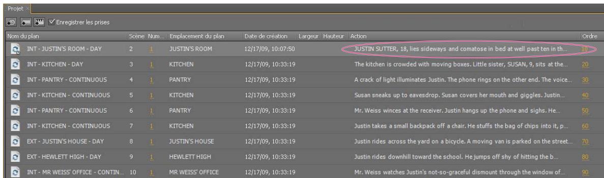 ADOBE ONLOCATION CS5 - Importation de scripts Adobe Story - 1
