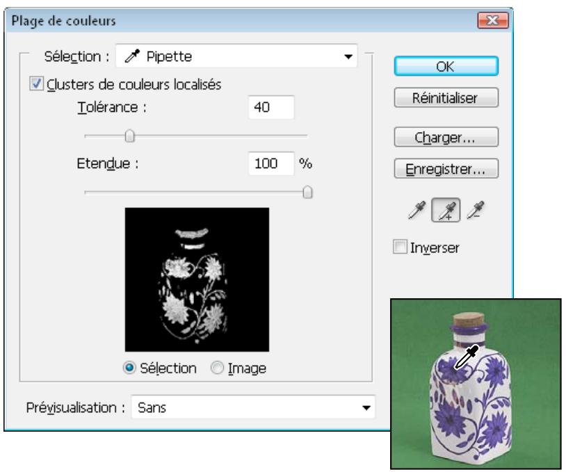ADOBE PHOTOSHOP CS5 - Sélection d'une plage de couleurs - 1