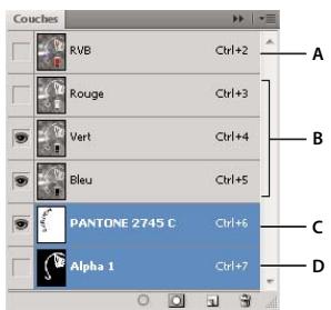 ADOBE PHOTOSHOP CS5 - Sélection et modification des couches - 1