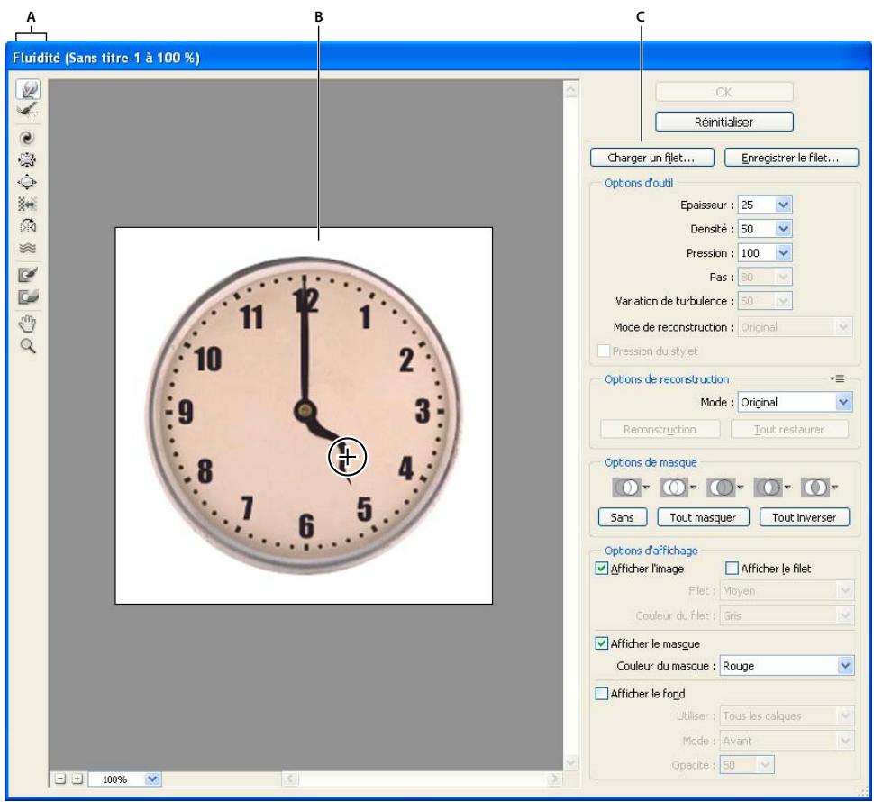 ADOBE PHOTOSHOP CS5 - Présentation du filtré Fluidité - 3