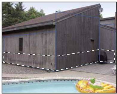ADOBE PHOTOSHOP CS5 - Définition des sélections dans Point de fuite - 1