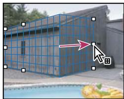 ADOBE PHOTOSHOP CS5 - Définisse les quatre nœuds d'angle du plan. - 2