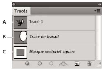 ADOBE PHOTOSHOP CS5 - Présentation du panneau Tracés - 1