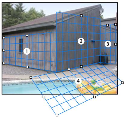 ADOBE PHOTOSHOP CS5 - Création de plans de perspective associés - 2