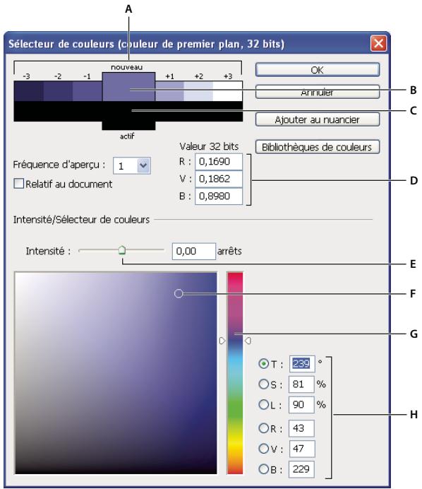 ADOBE PHOTOSHOP CS5 - A propos du sélecteur de couleurs HDR - 1
