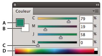 ADOBE PHOTOSHOP CS5 - Présentation du panneau Couleur - 1