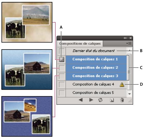 ADOBE PHOTOSHOP CS5 - A propos des compositions de calques - 1