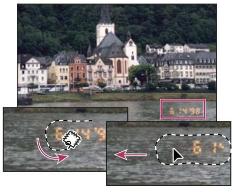 ADOBE PHOTOSHOP CS5 - Correction d'une zone à l'aide de l'outil Pièce - 2
