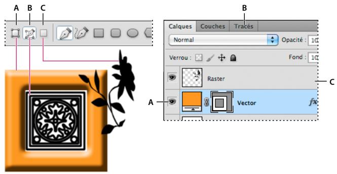 ADOBE PHOTOSHOP CS5 - Modes de dessin - 1