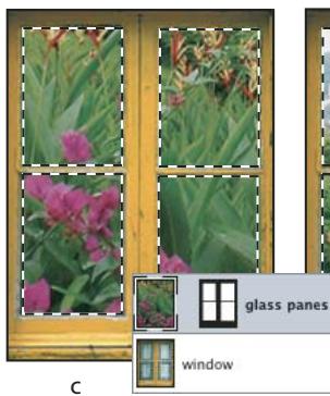 ADOBE PHOTOSHOP CS5 - Collage d'une sélection à l'intérieur ou à l'extérieur d'une autre sélection - 3