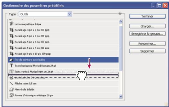 ADOBE PHOTOSHOP CS5 - A propos du Gestionnaire des paramètres prédéfinis - 1