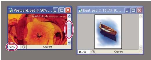ADOBE PHOTOSHOP CS5 - Correspondance du zoom et des positions - 1
